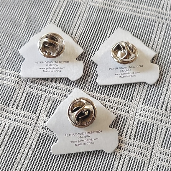 Vintage Peter David Sports Pins- (3) Boston Red Sox - Picture 2 of 6